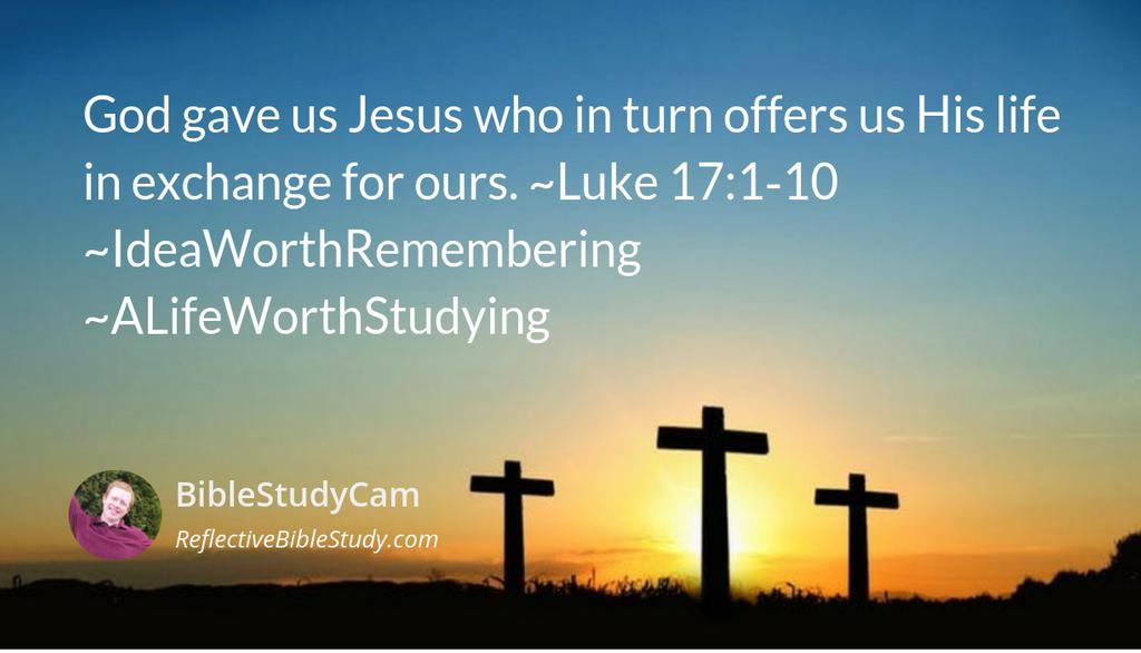 GodsTruthHisWay's tweet image. Jesus’ life is eternal life, and Jesus offers His life to us in exchange for our sinful lives that deserve death. ~IdeaWorthStudying ~IdeaWorthConsidering
👉 lttr.ai/Aqu4n

#Love #Jesus #God