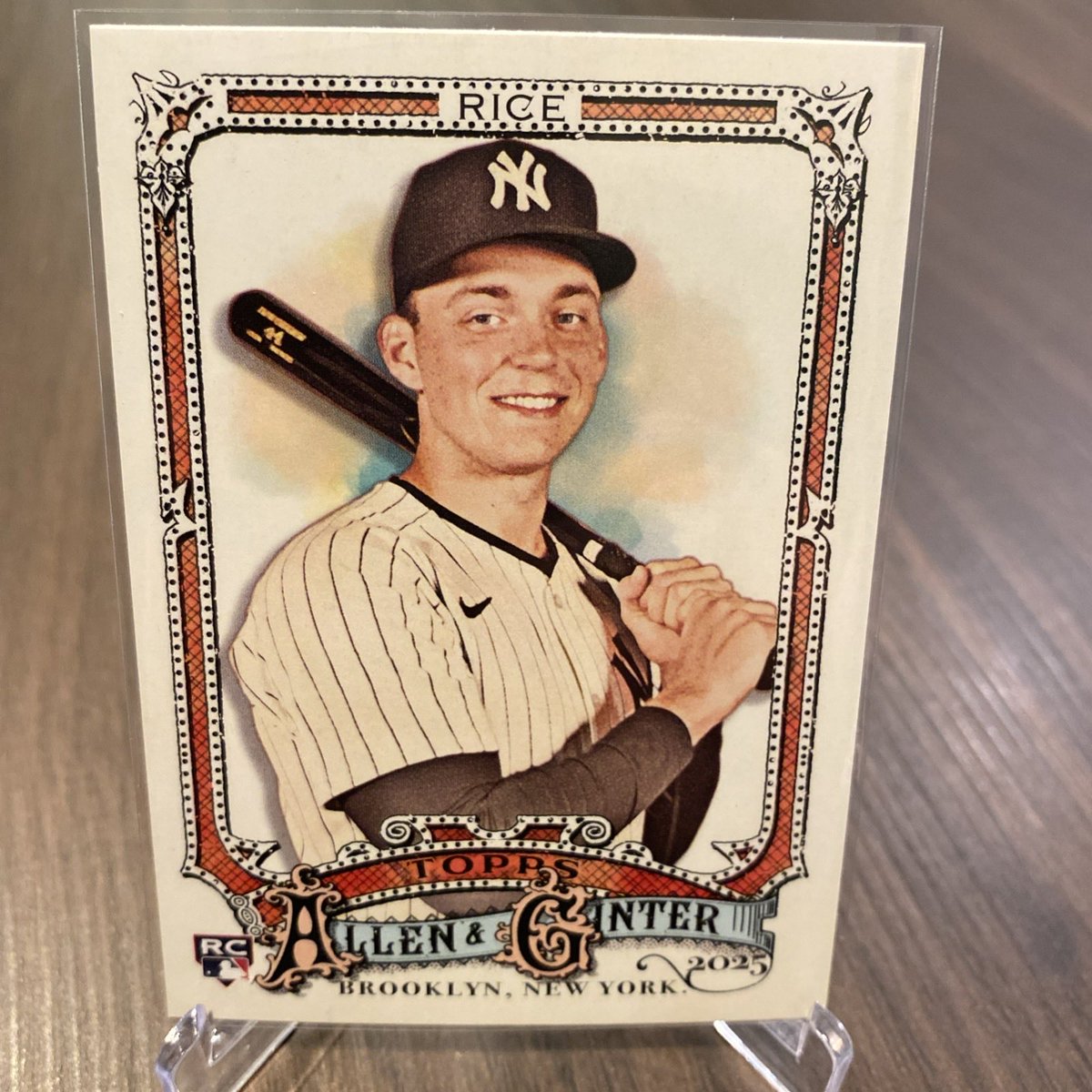 DJointPromotion's tweet image. Check out 2025 Topps Allen &amp;amp; Ginter - Ben Rice #104 (RC) New York Yankees ebay.us/m/2DBNoF #eBay #MLB #TheHobby #BaseballCards