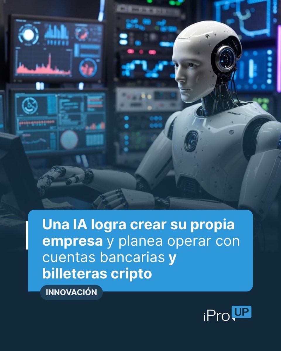 iproup's tweet image. 🤖 Se trata de Manfred, desarrollado por ClawBank, que ya tiene EIN (clave fiscal), cuenta bancaria asegurada y billetera cripto.

📲 Lee la nota completa en el primer comentario 👇

#InteligenciaArtificial #Criptomonedas #Innovación
