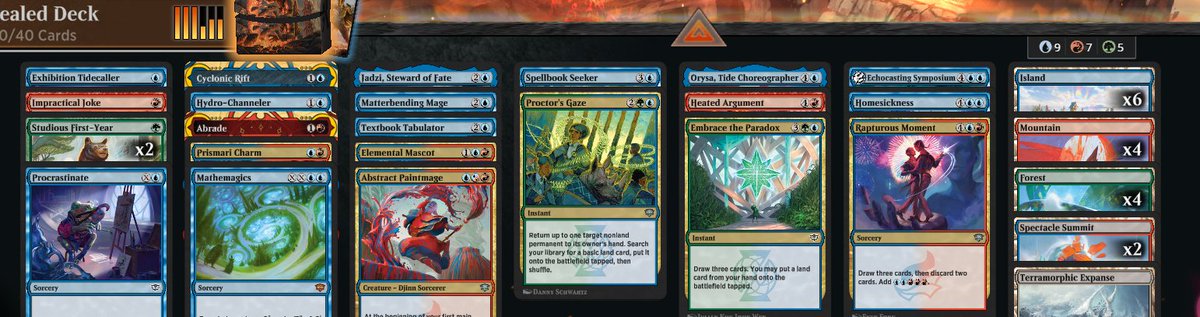 jev_e_'s tweet photo. Five SOS clltr boxes in total; this was the sickest deck I built, was a clean 7-0 https://t.co/M3WVeFZaVG