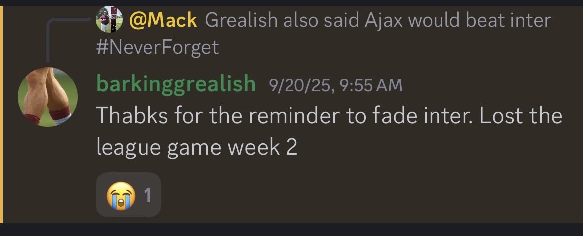Mack tweet media