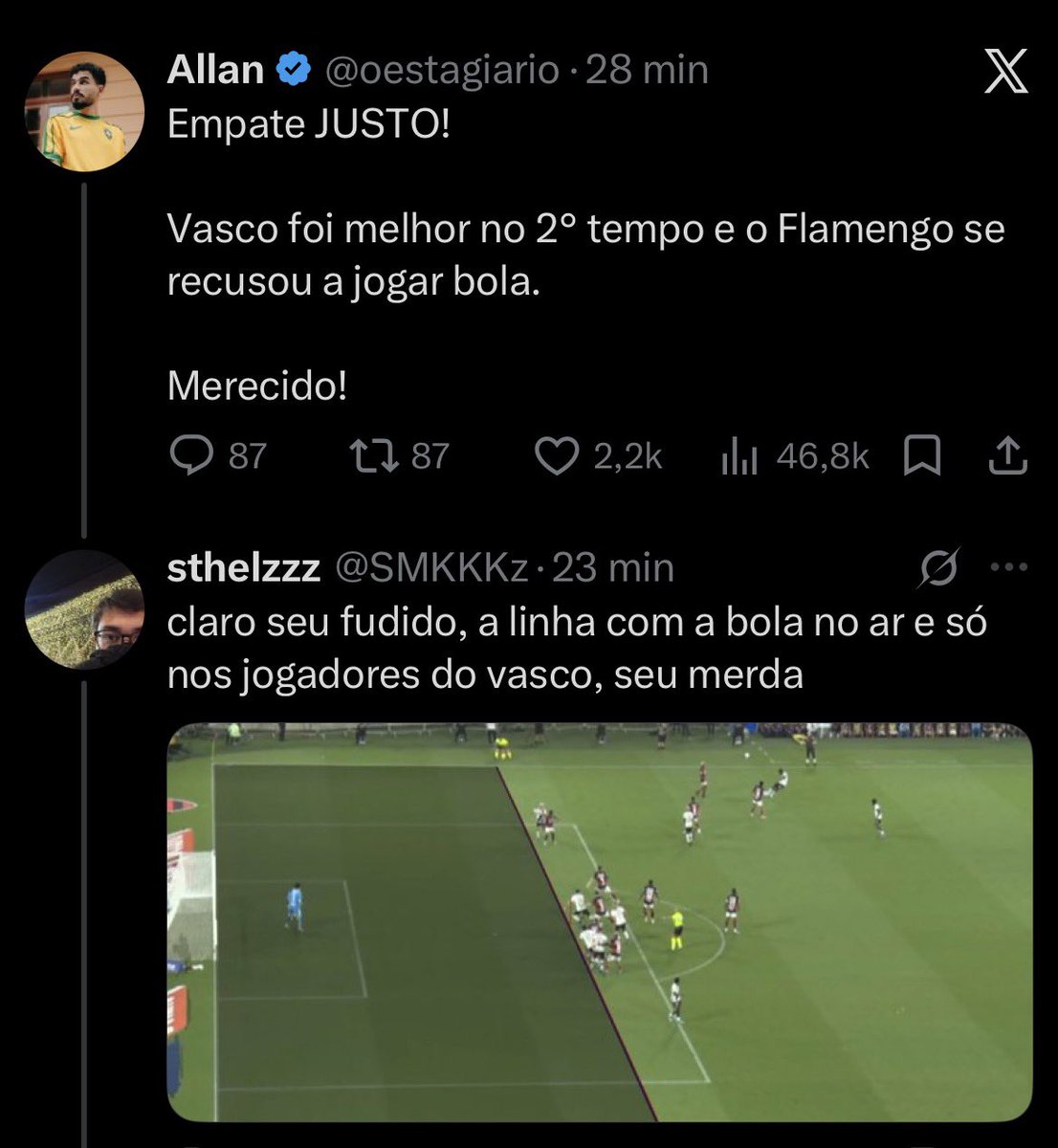 coisas que só acontecem com o Vasco tweet media