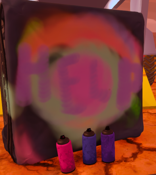 DreamingSaints's tweet image. Added paint-can with randomized color from 16 millions of them! Draw on any object, mask, gear, weapon, vehicle. Freedom!  

#paint #can #collapsemachine #indiedev #gamedev #drawing #draw #art