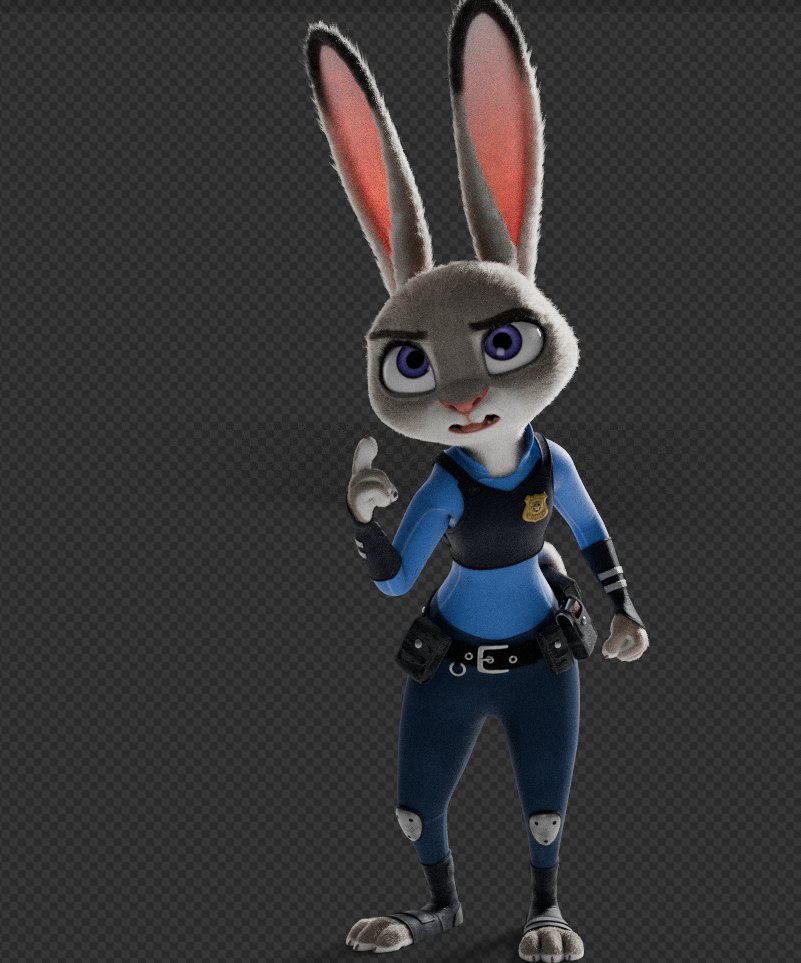 "Look at me!"
#judyhopps #blender