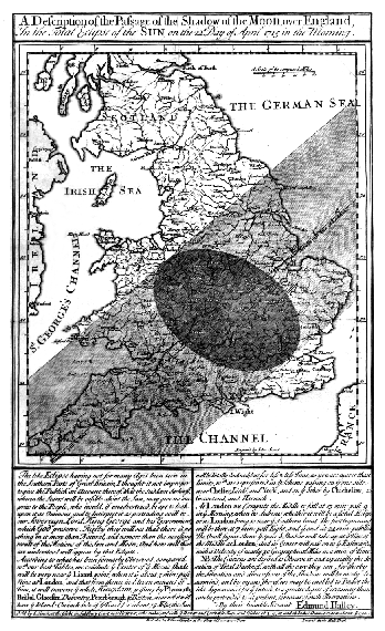 RBEZZATO's tweet image. #Efemérides. El 03 de Mayo de 1715, ocurre un eclipse solar total es visible en el norte de Europa y el norte de Asia, según lo predicho por Edmond Halley con una precisión de cuatro minutos.