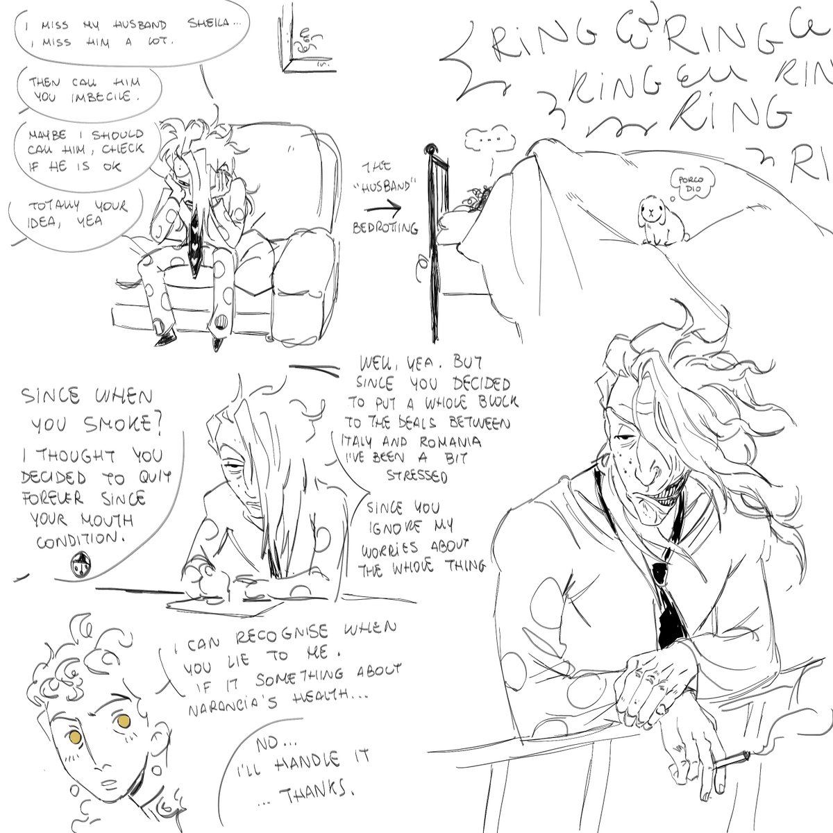 A tiny bit of au content