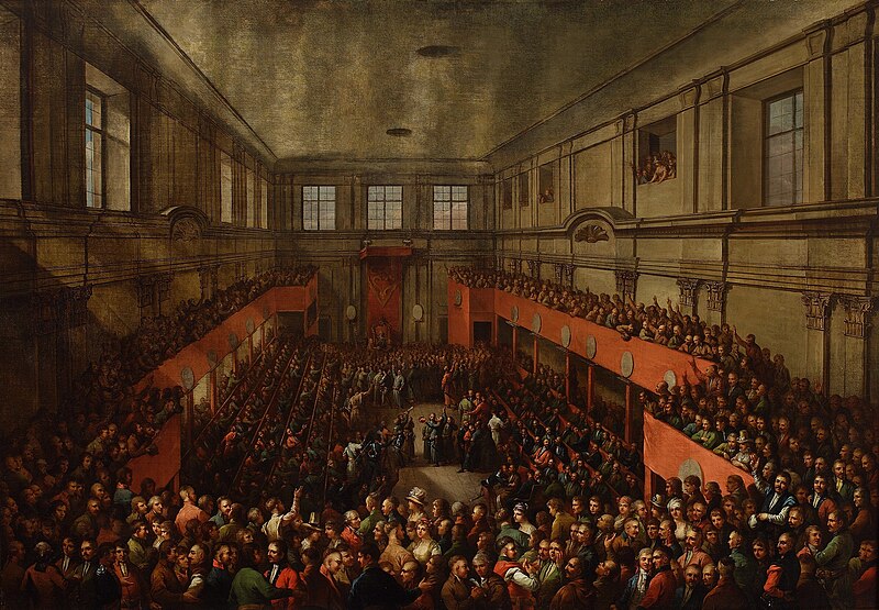 RBEZZATO's tweet image. #Efemérides. El 03 de Mayo de 1791, la Ley de Gobernanza o Constitución del 3 de Mayo (primera constitución moderna europea) es proclamada por el Sejm de la Commonwealth Polaco-Lituana, con el objetivo de modernizar al Estado para hacer frente a las amenazas extranjeras.