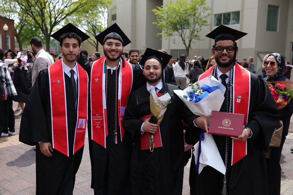 North Central College tweet media