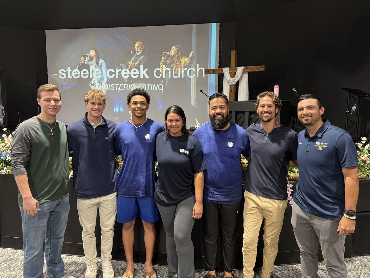 CCSBaseball10's tweet photo. Congratulations to our guy @suavegabe1 and his family for getting baptized today!

This is what it’s all about. We are so proud of you guys! @CCSCougarSports https://t.co/FHGsTskND8