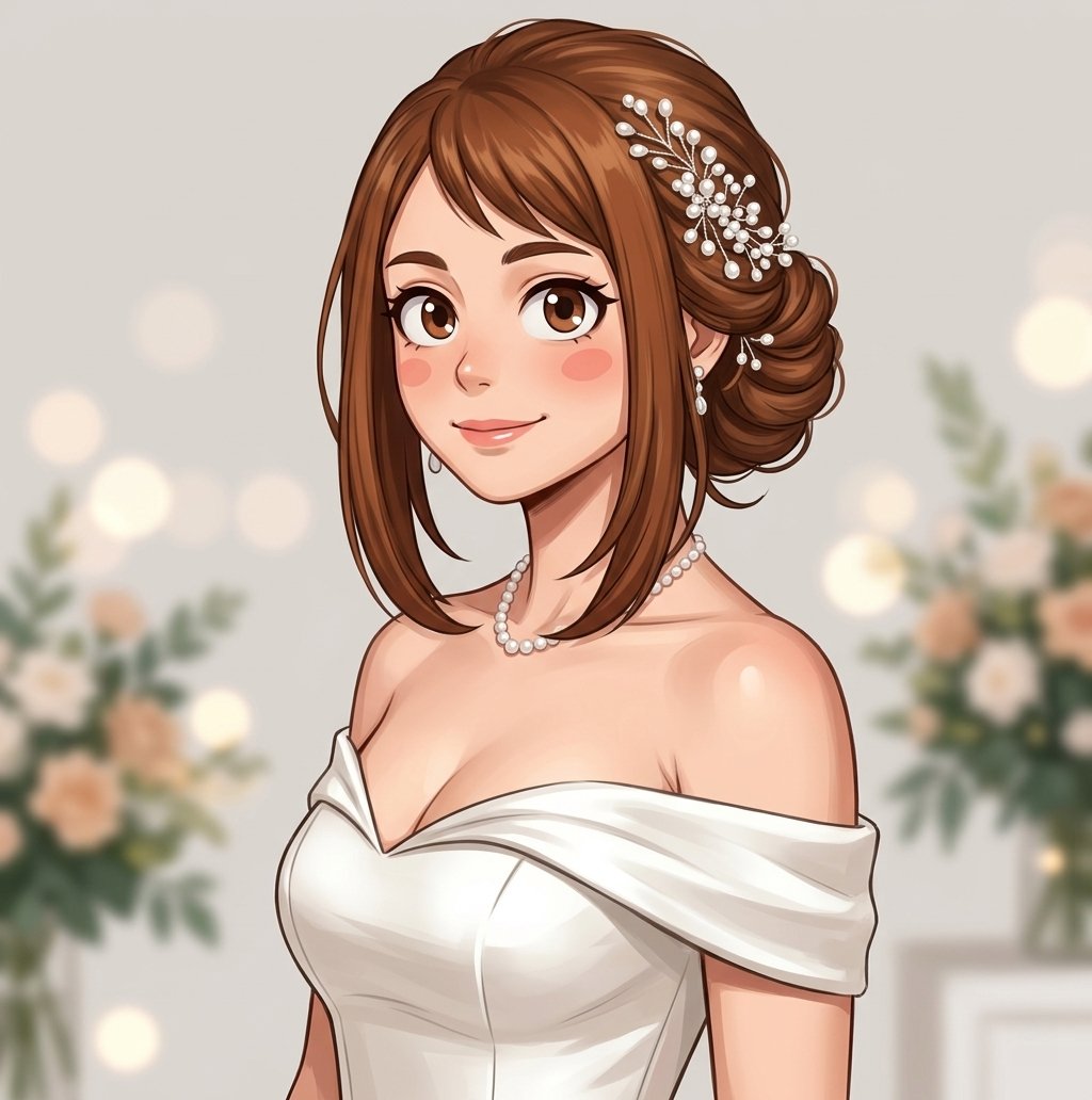 RyukoKagami119's tweet image. Illustration of Ochaco 👏👏 #wedding #ochaco #mha #dekumidoriya #fanart #illustration