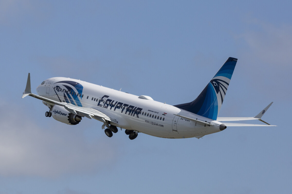 AvSourceNews's tweet image. EgyptAir has taken delivery of its first 737 MAX. The 737-8 is the first of 18 leased from SMBC Aviation Capital and becomes the first 737 MAX in Egypt.

aviationsourcenews.com/egyptair-takes…

#EgyptAir #Boeing #737MAX #avgeek #aviation