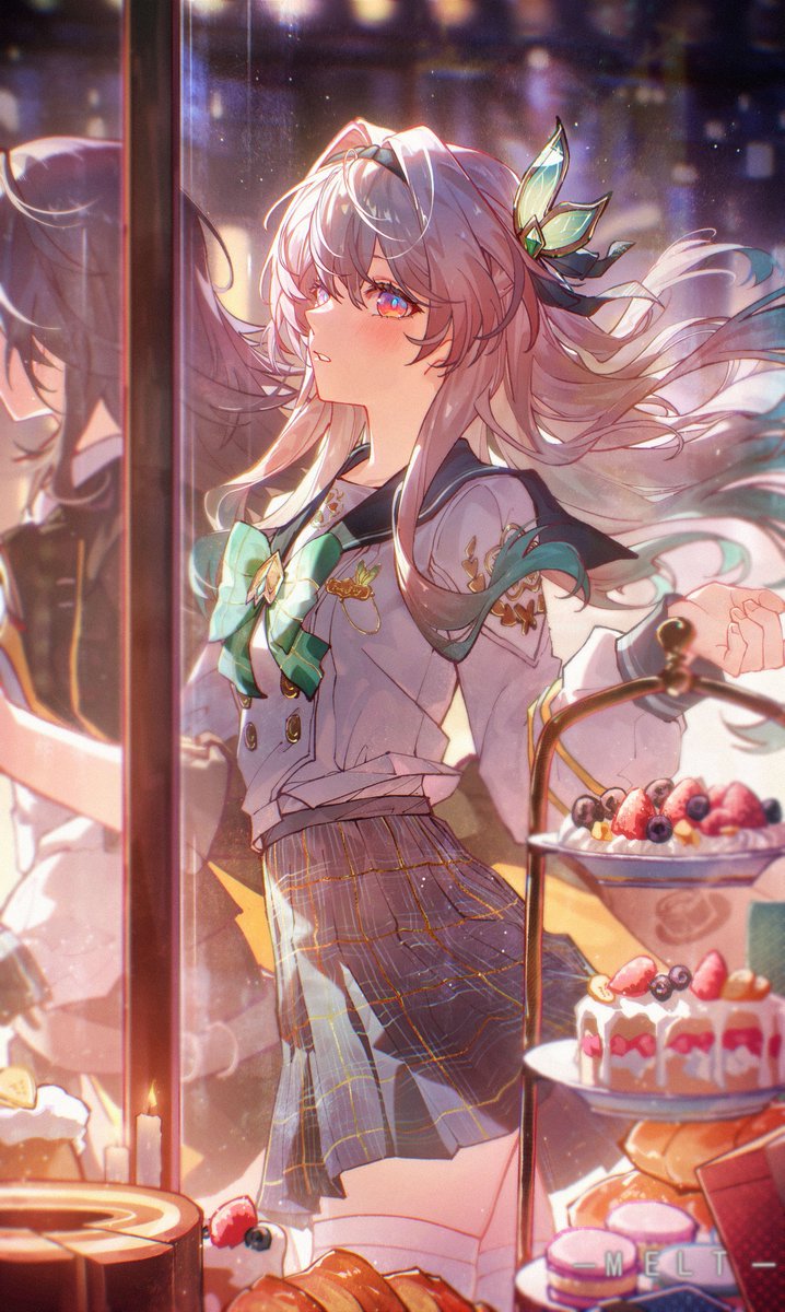alexistwo2's tweet photo. Firefly 💚🤍
#ホタル #崩壊スターレイル #HonkaiStaRrail #FireFly https://t.co/miBLOC7ree