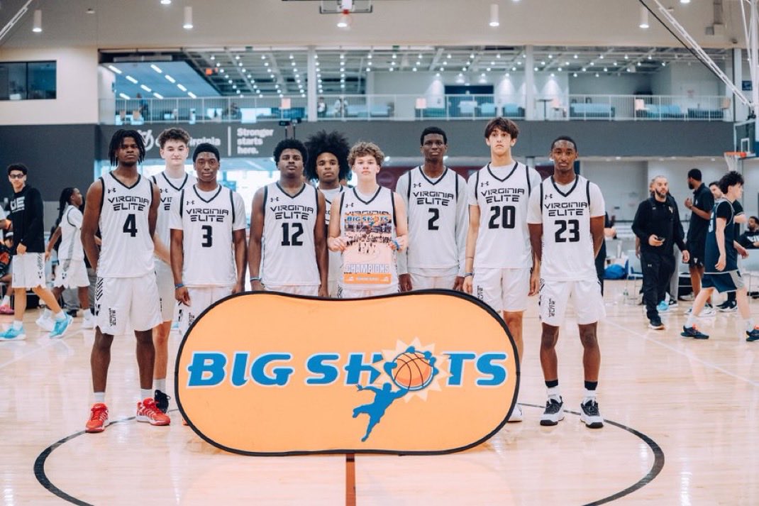 BigShotsGlobal's tweet photo. #BigShots #RichmondRumble

🏆 17U SLAM Championship 🏆

Champs: Virginia Elite UA RISE GADSON 78
MVP: #2 Farrell Djossinou scored 21pts in the title game. 

Runner Up: NC Invasion 67 https://t.co/X0pPTrUWAj