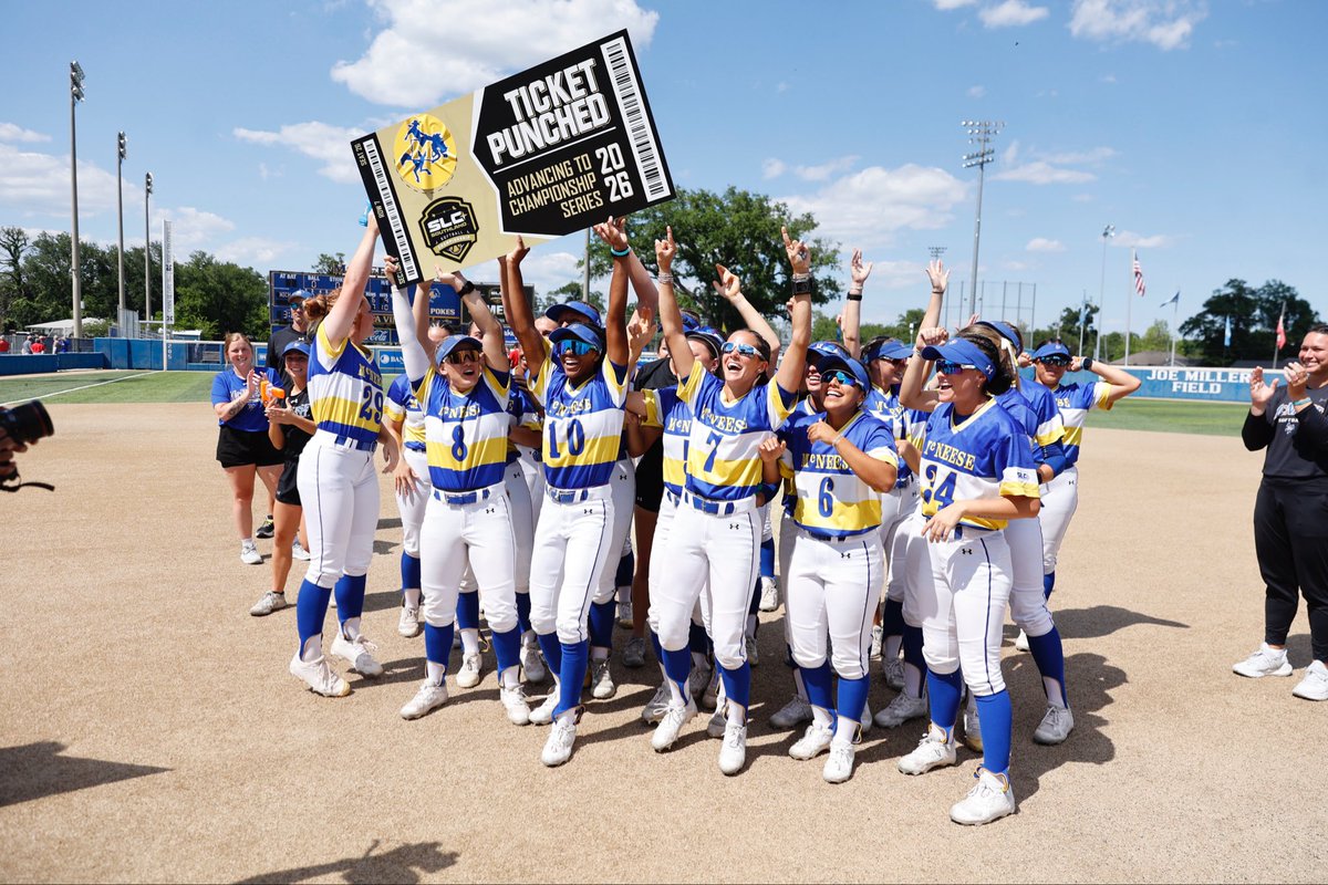 SouthlandSports's tweet photo. Champ series is set. @McNeeseSoftball x @LamarSoftball https://t.co/morHmlLFK0