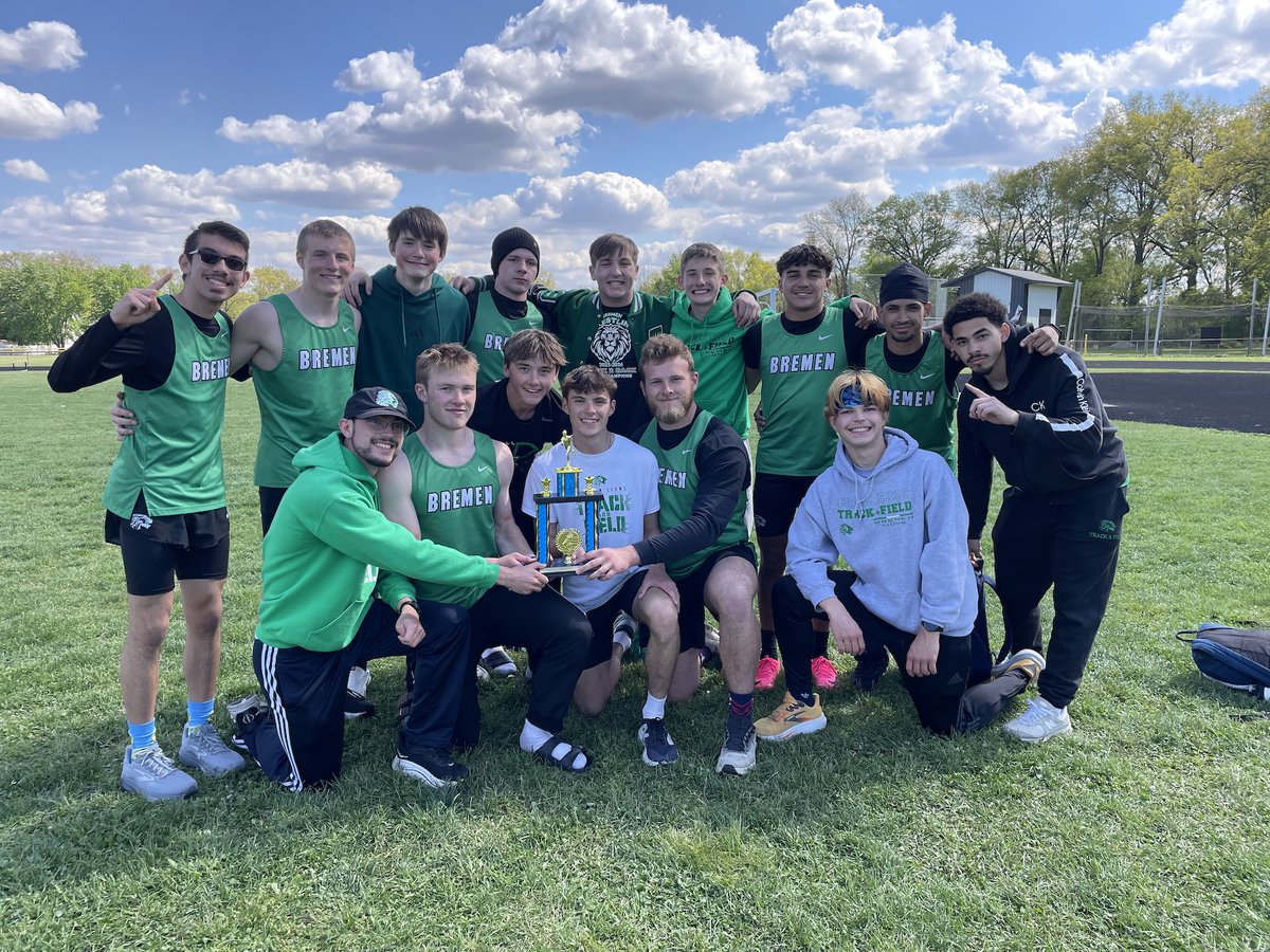 BremenSports's tweet photo. News: Boys Track &amp; Field Win 3rd Consecutive Kouts Invite Championship https://t.co/zKtsPwvm0S https://t.co/3vZybUpls5