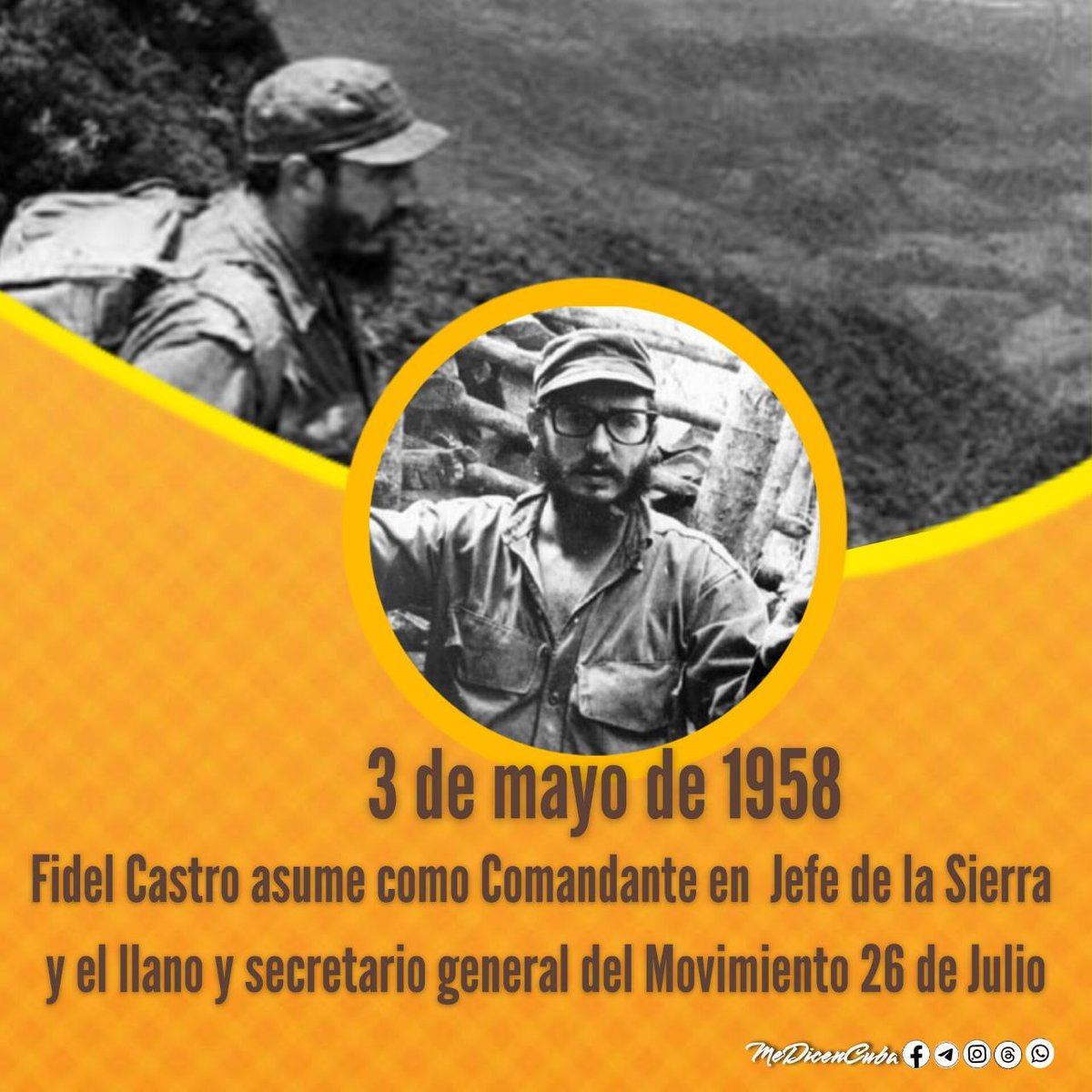 #CubaViveEnSuHistoría 
#CubaEsRevolución 
#CubaVencerá