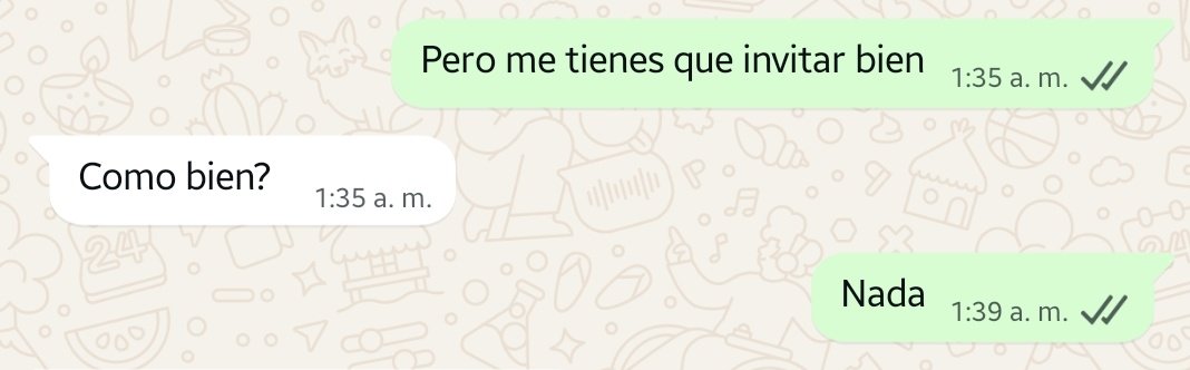 soy_giss's tweet photo. A los hombres les falla para organizar una cita vdd de dios https://t.co/Xth4uCPIS7