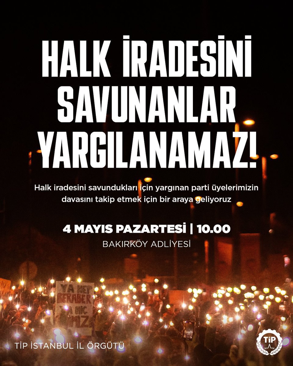 Türkiye İşçi Partisi - Bakırköy tweet media