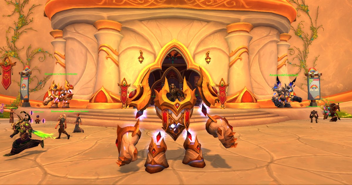 WizardSteve660's tweet image. I got the blood elf version of the Arcane Golem Mount and it looks awesome and cool. Perfect for the Sin'dorei.

#Warcraft #WoW #WorldofWarcraft #Midnight