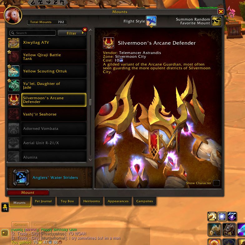 WizardSteve660's tweet image. I got the blood elf version of the Arcane Golem Mount and it looks awesome and cool. Perfect for the Sin'dorei.

#Warcraft #WoW #WorldofWarcraft #Midnight