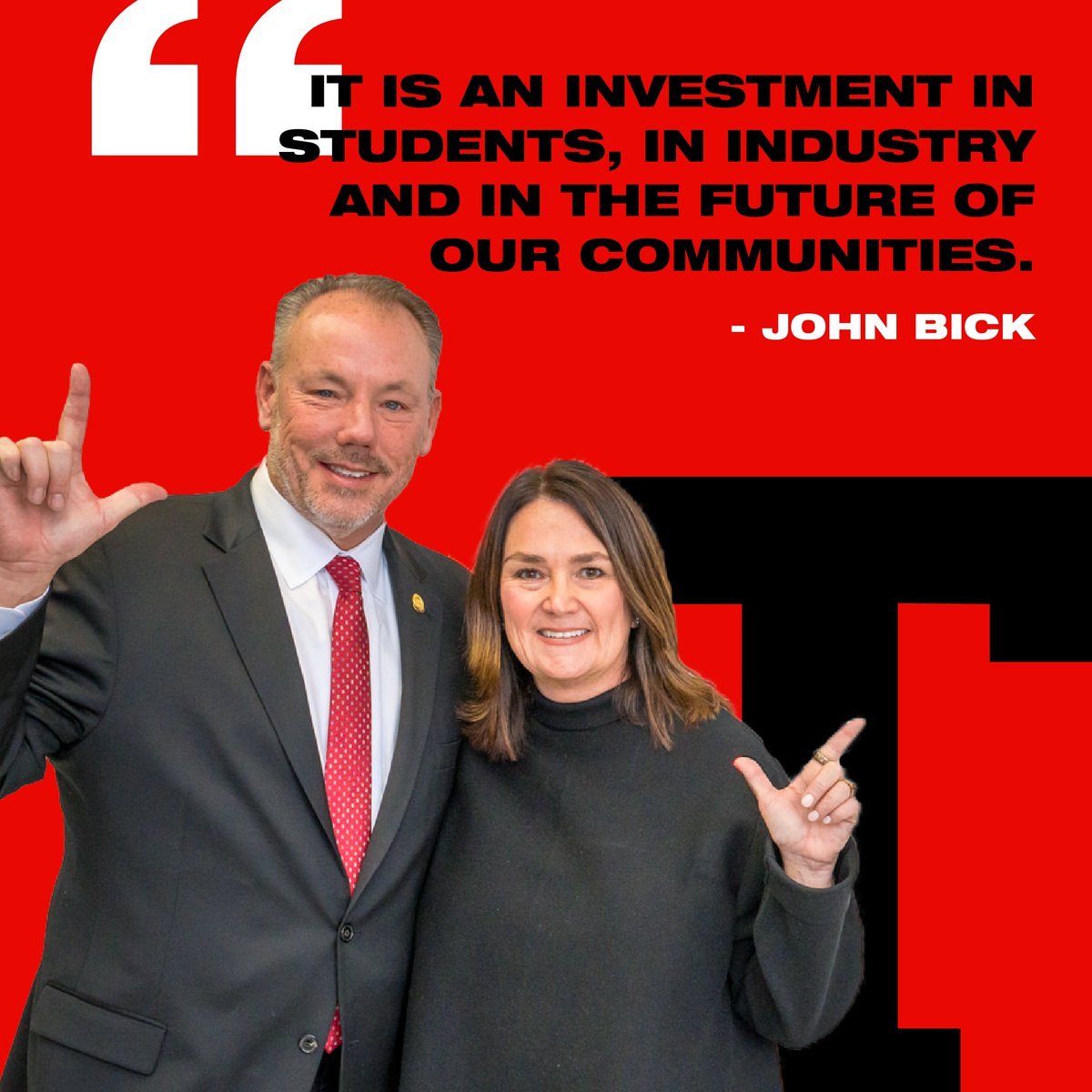 TTUAdvancement's tweet image. If you needed a reason to believe in philanthropy at Texas Tech, take it from the best!