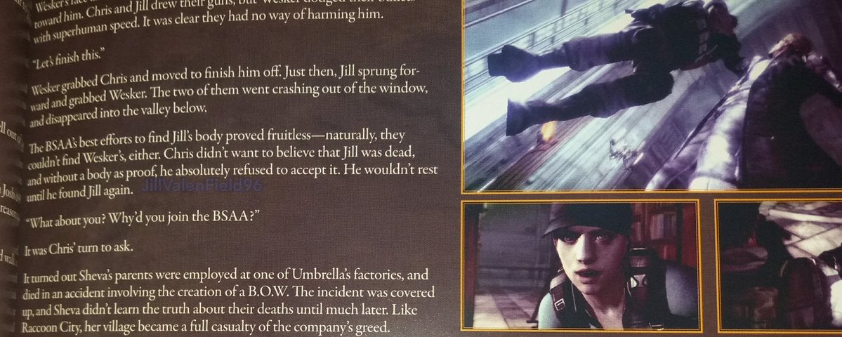 JillJVF96's tweet image. 🩵Post Domenicale #ValenField💚
Canonicamente,#JillValentine non ha avuto un funerale il 23/11/06 quando è stata dichiarata morta;ciò probabilmente perché #ChrisRedfield non ha mai creduto fosse morta e quindi non ha dato il permesso alla celebrazione
#ResidentEvil #REBHFun #RE5