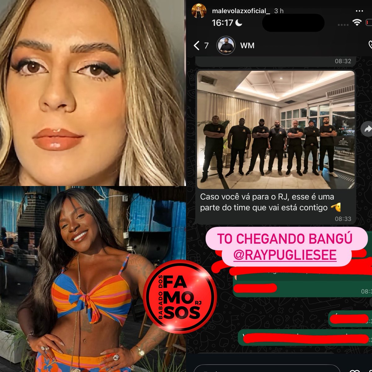 BABADO DOS FAMOSOS RJ tweet media