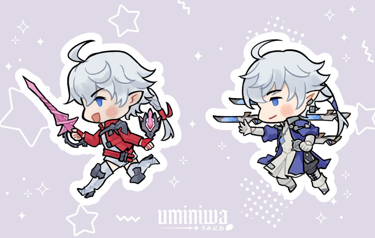 𝐔𝐦𝐢 🌊🌷 WoL sticker comms open! tweet media