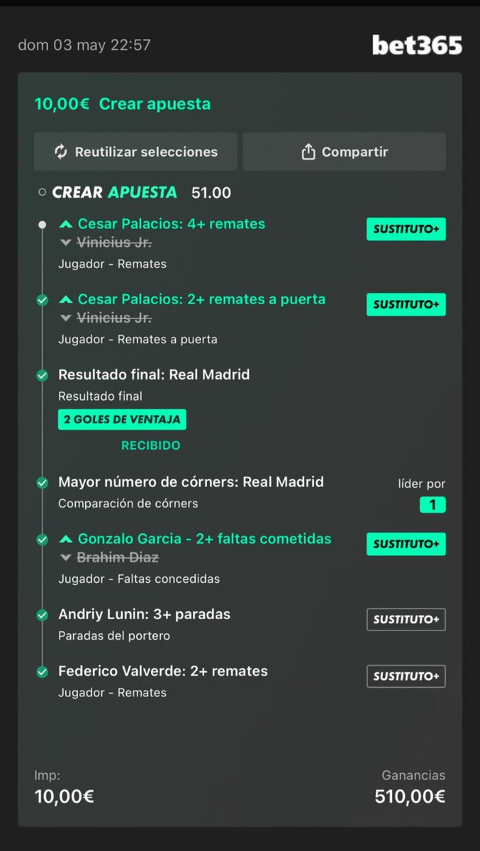 DiazMST_'s tweet photo. @SHARKBETS00 @OptaJoe @OptaJose @bet365 Teneis que marcar 4 remates! 
Es clarísimo!!! https://t.co/33yWBRQBbG