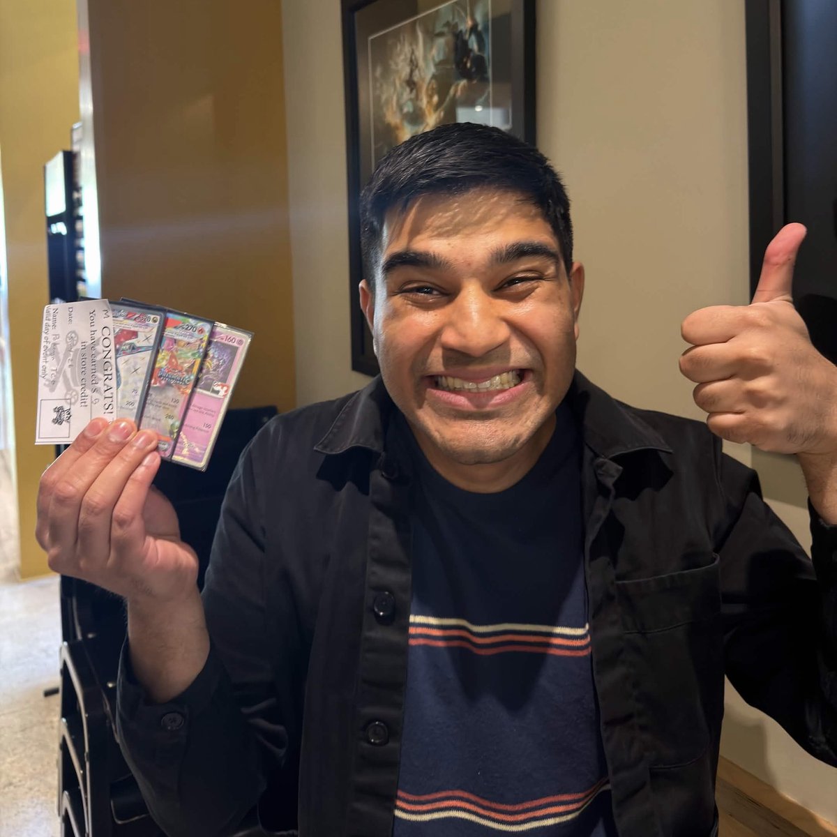 debkbanerji's tweet photo. Bubbled into prizing at a challenge
Played terribly, deck carried
#TheRiffleSquad #TRSWin https://t.co/zbUzrR7wwM