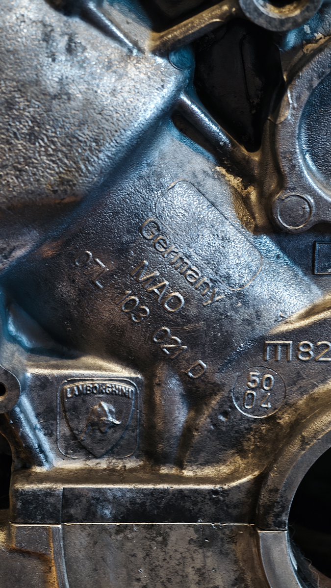 sanjayschulz's tweet image. #Lamborghini I own a 2007 Gallardo whose engine may have been secretly swapped for a junk engine (#07L103021D). My attorney contacted customer support by phone, email, mail &amp;amp; even the factory in Italy to trace the original VIN. All ignored. Please respond. #Lamborghini