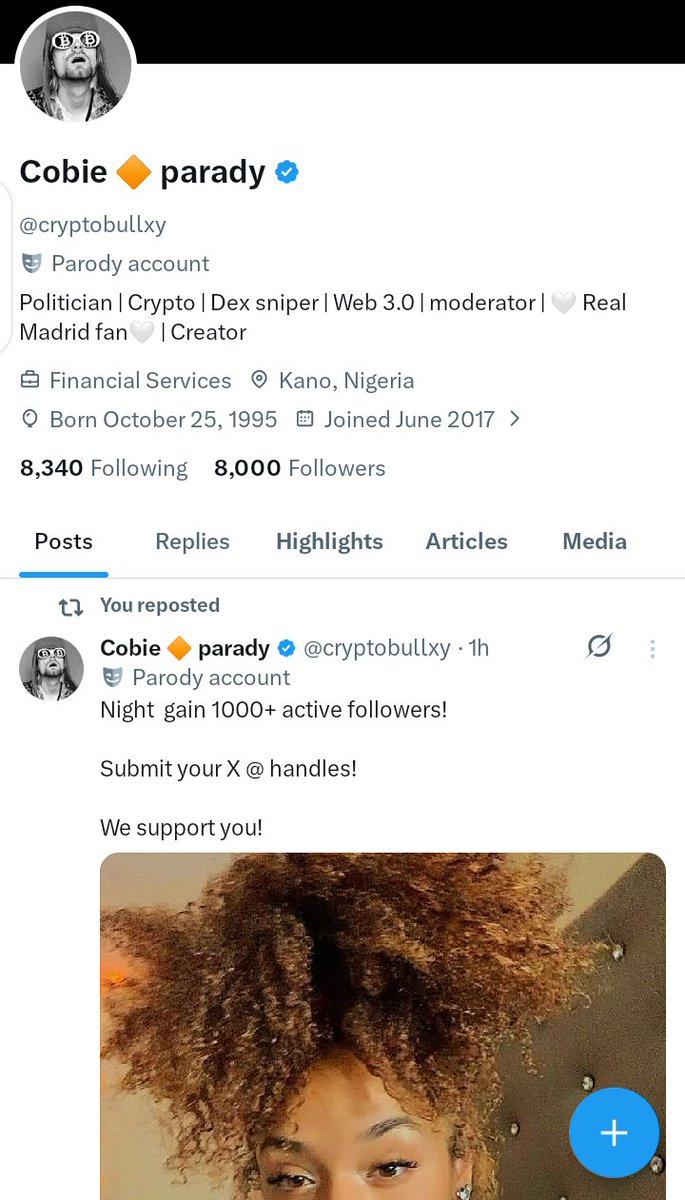 Cobie 🔶 parady tweet media