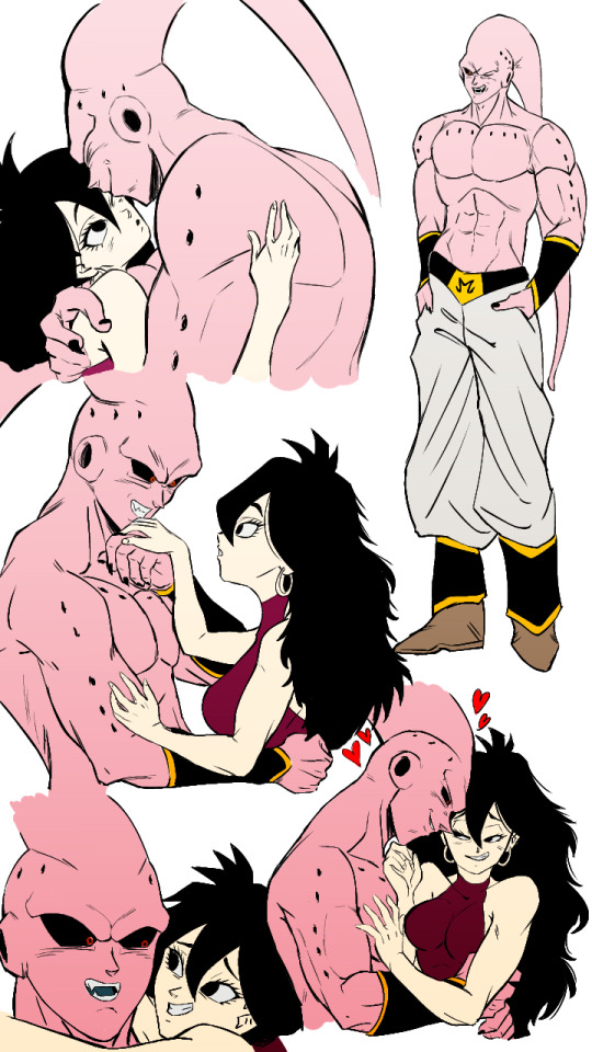 0kolnir's tweet image. Cuddle time 💜

#majinbuu
#dbz 
#dbzoc
#openforcommission
