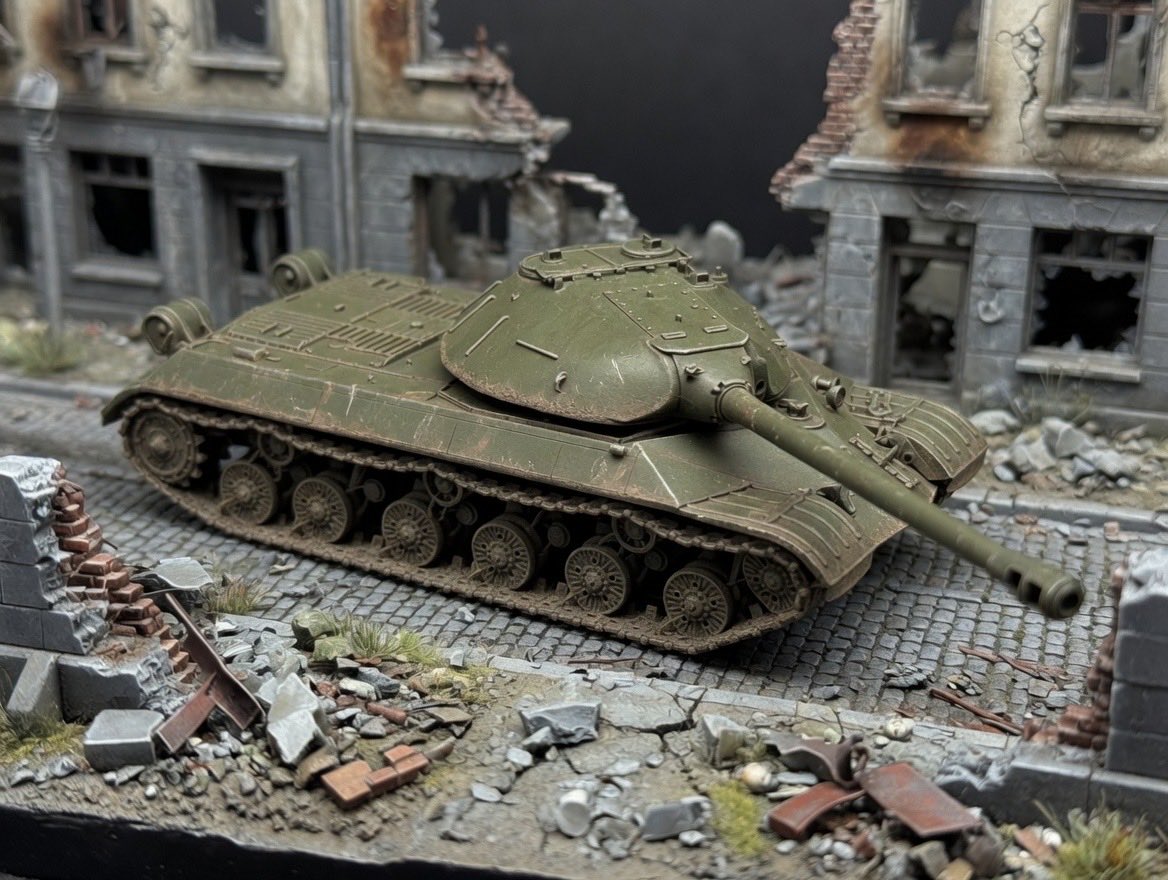 MattDt9's tweet image. #Russian #IS3 #tank #28mm wargame model #resin.