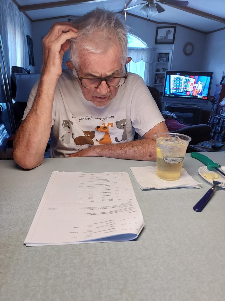 ready4ridersup's tweet photo. I miss my Dad so much on race days especially yesterday. first Kentucky Derby without Ace. Id get his race form and say here's your homework ace https://t.co/QeiBmxMRt0