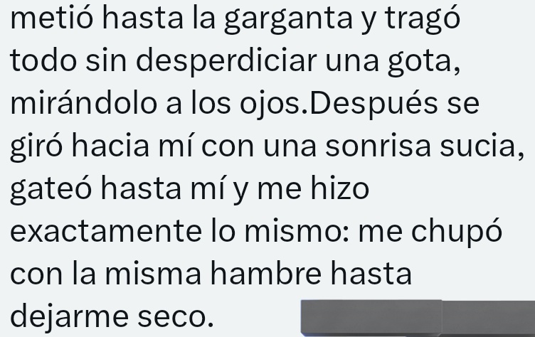 Relatos, Fantasías, anécdotas y confeciones hot tweet media