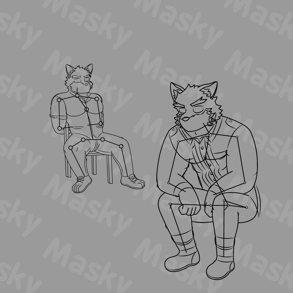 masky5550's tweet photo. Adelanto de mi nuevo dibujo
#gay #furry #knightcollege #derich #argo https://t.co/mwNJp0OG7k