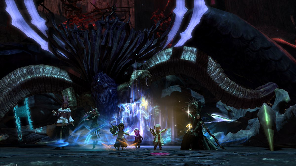 EdythFoltuna's tweet photo. ゾディアーク討伐完了～。なんだけど…(´・ω・｀) #FF14 https://t.co/qBwl4YiB1D