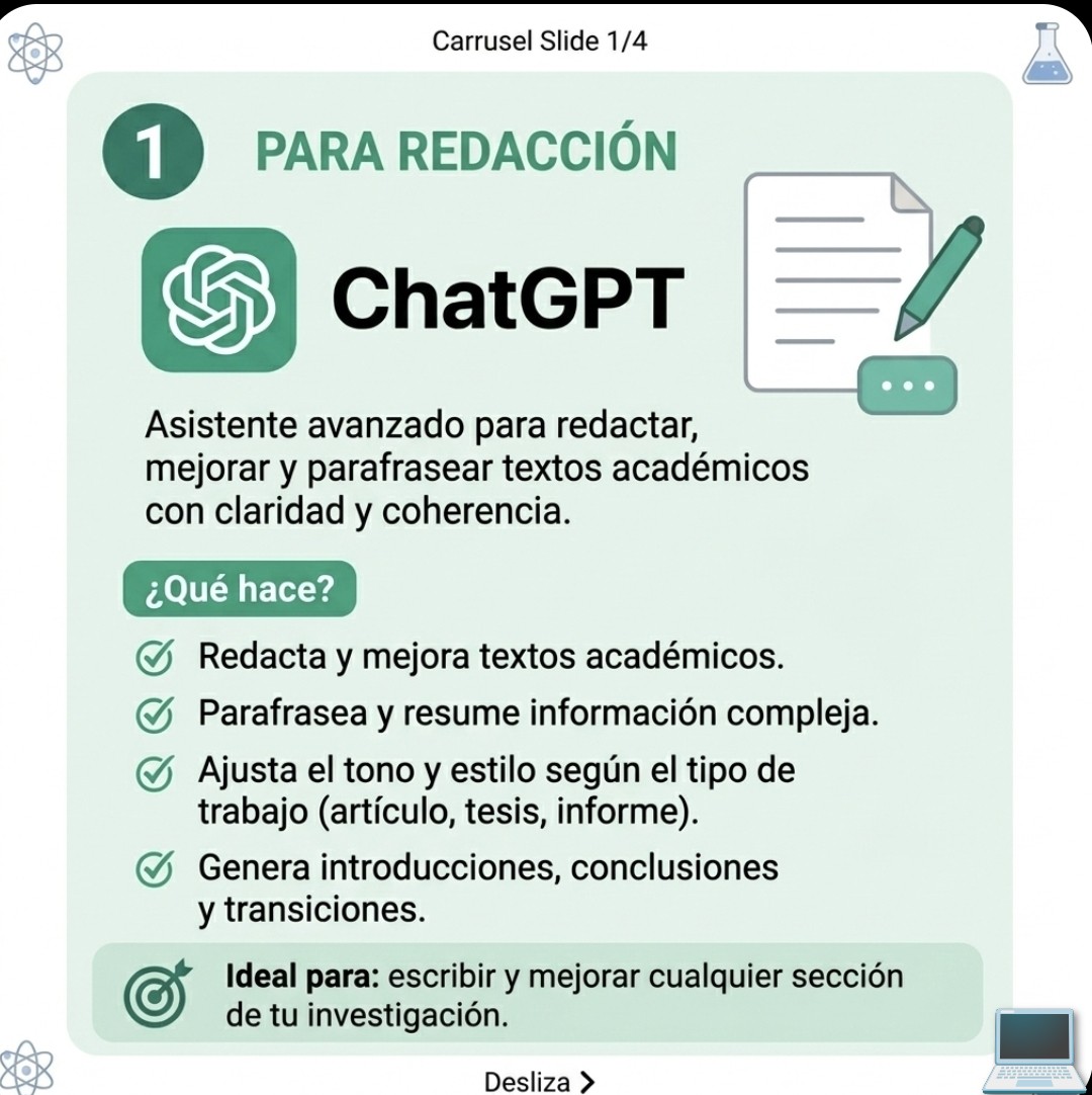 investigacion_c's tweet image. Inteligencias Artificiales en investigación científica 
#ia #Prompt  #InteligenciaArtificial  #metodologiadelainvestigacion #artículocientífico