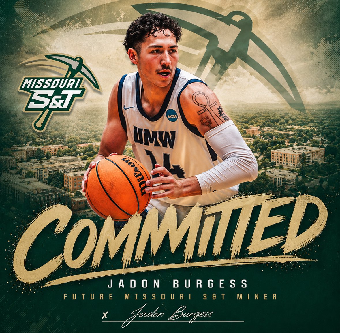 JadonB9's tweet image. Beyond grateful and blessed to announce my verbal commitment to Missouri S&amp;amp;T for this upcoming season‼️ 
@VinceWalker20 
@CoachStitzel 
#LetsGo