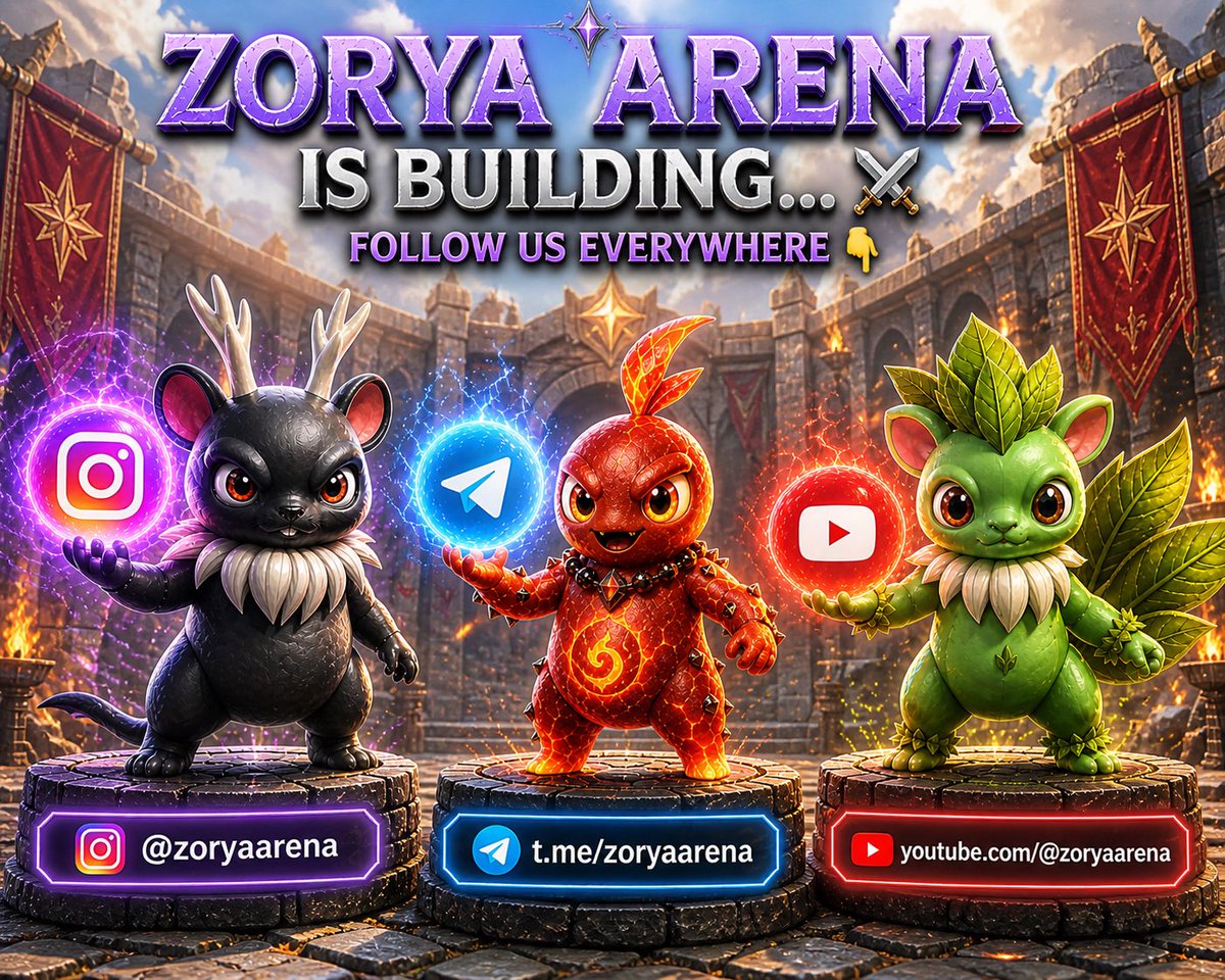 zoryaarena's tweet image. Zorya Arena is building⚔️🔥

Follow us 👇
t.me/zoryaarena
x.com/zoryaarena
instagram.com/zoryaarena
youtube.com/@zoryaarena

Earn $Zorya Token 💎

#ZoryaArena #GameFi #NFT #Crypto #memetoken #asteroid #doge #floki #shiba #upeg #pepi #eth #sato