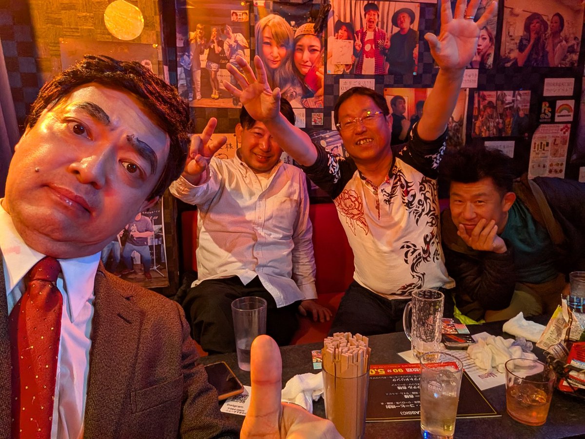 ものまね&ライブ Wface tweet media