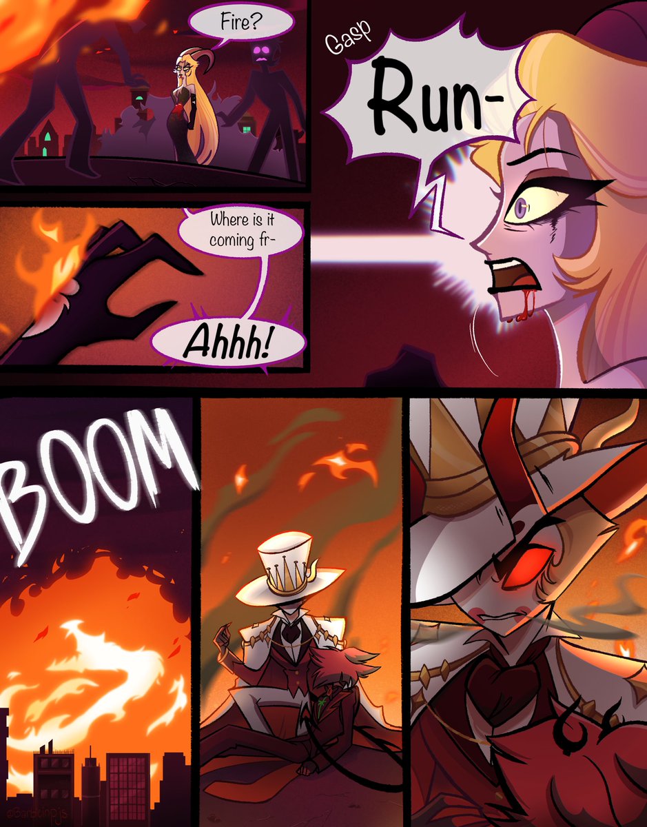 Barbieinpjs's tweet image. Secret Keepers part 32
Reunion 🦌🍎
Let’s see if they can reignite the passion…
#radioapple #appleradio #hazbinhotel #alastor