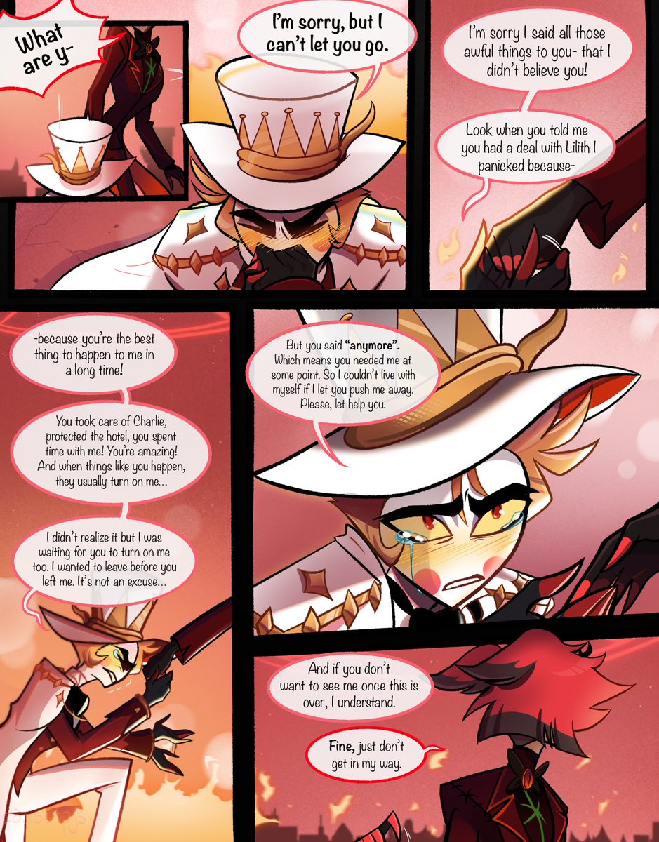 Secret Keepers part 32
Reunion 🦌🍎
Let’s see if they can reignite the passion…
#radioapple #appleradio #hazbinhotel #alastor