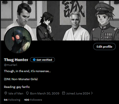 Thug Hunter tweet media