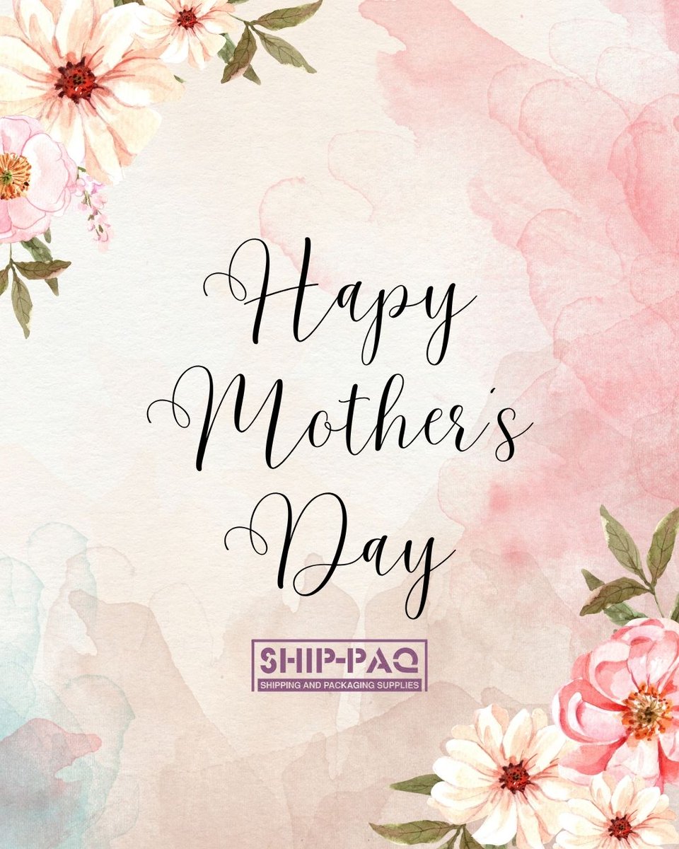 SHIPPAQ's tweet photo. 💐💖 Happy Mother’s Day! 💖💐

Today we celebrate the ones who keep everything running smoothly—just like the perfect packaging behind every great delivery. From early mornings to endless support, moms are the heart of every home and every success story.

#MothersDay #ThankYouMom https://t.co/A5dQ65rSY9