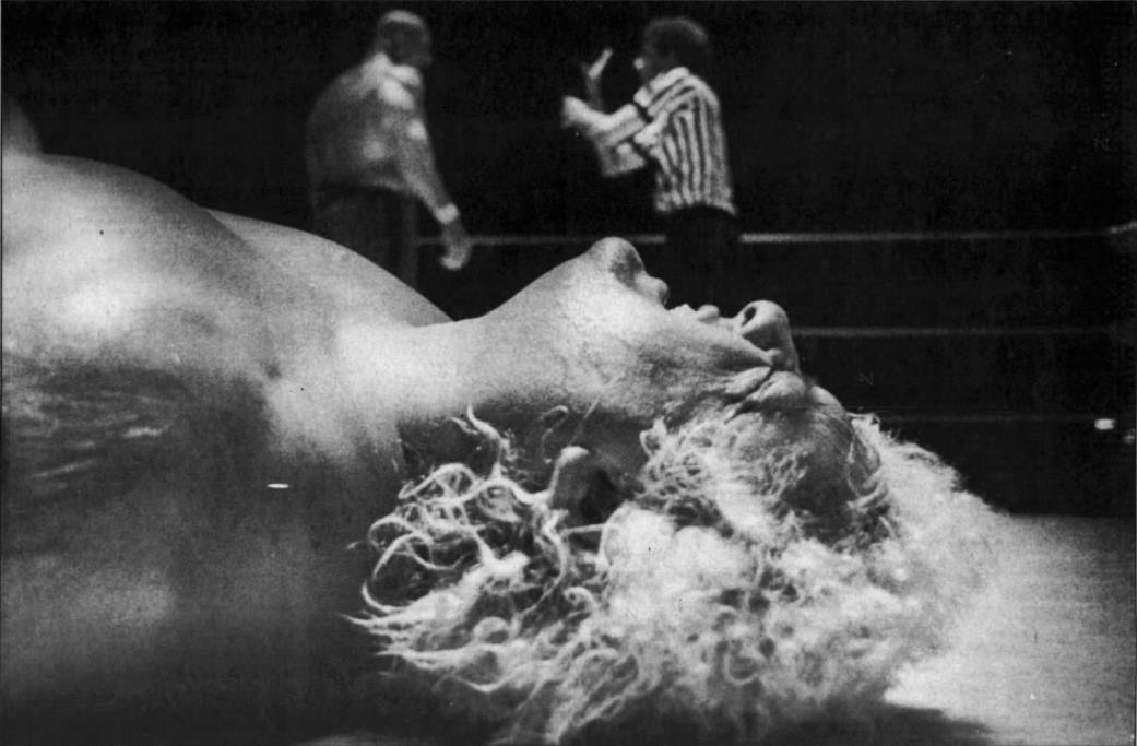 allan_cheapshot's tweet photo. A fantastic shot of a downed Dusty Rhodes with Superstar Billy Graham being admonished by the referee in the background.

June 1984, Tallahassee, Florda https://t.co/PovJfLTkNm