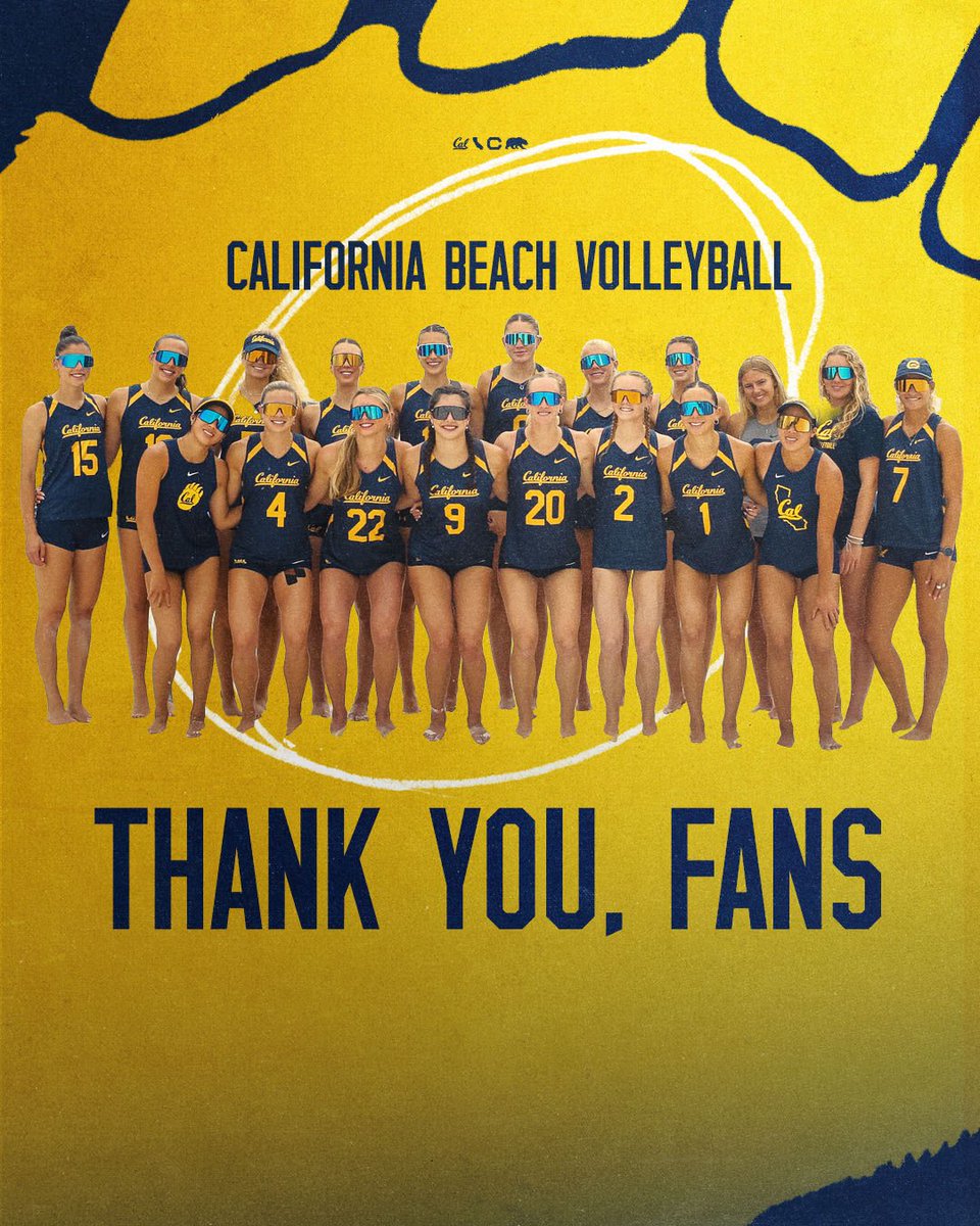 Cal Beach Volleyball tweet media