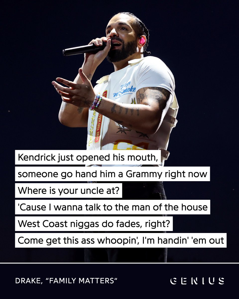 Genius tweet media
