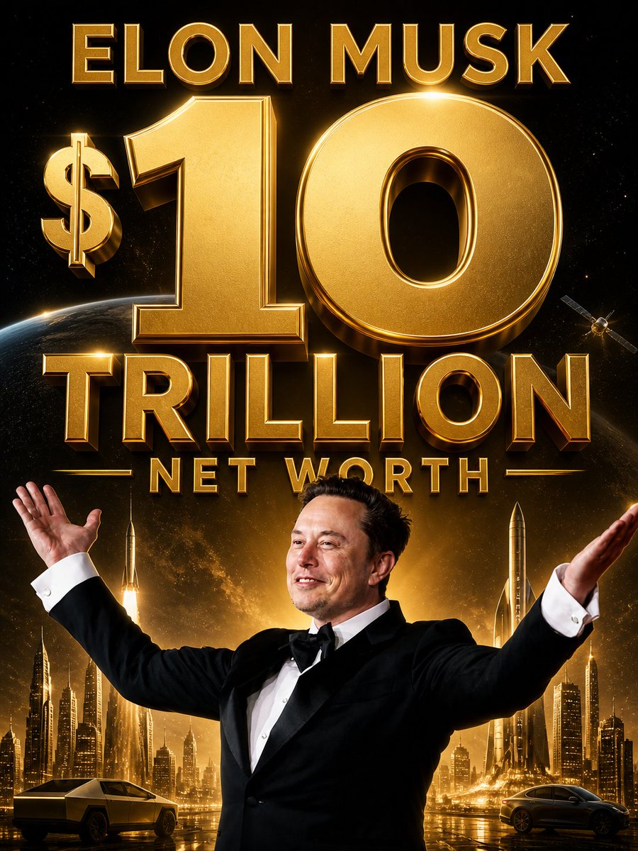iam_smx's tweet photo. Elon Musk says he’s aiming for a $10 trillion net worth, commies are really losing it right now 😂 https://t.co/lf8XV1cBGJ